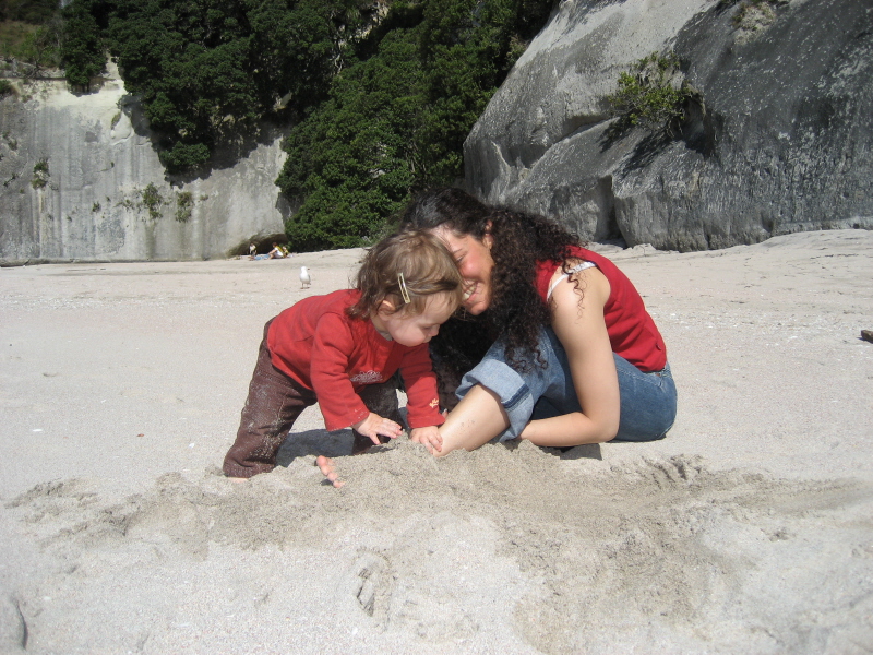 Begegnung: Sand