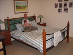 ...unser Schlafzimmer...